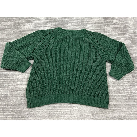 Wonderly Sweater Womens Large‎ Green Long Sleeve Knit Polyester Casual - Picture 7 of 11